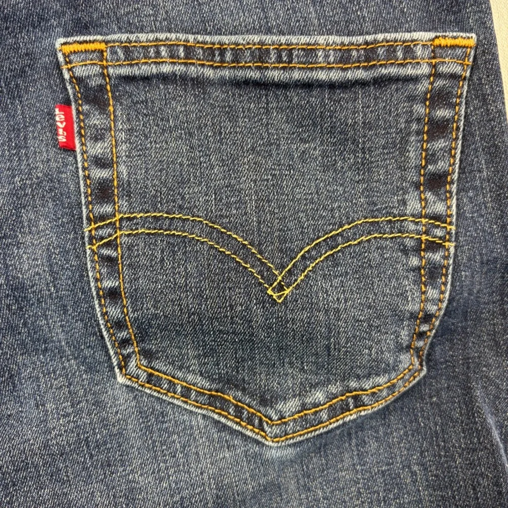 Levi's 511 Slim Fit Jeans Dark Indigo Blue Denim W32 L34 04511-1390 Mens